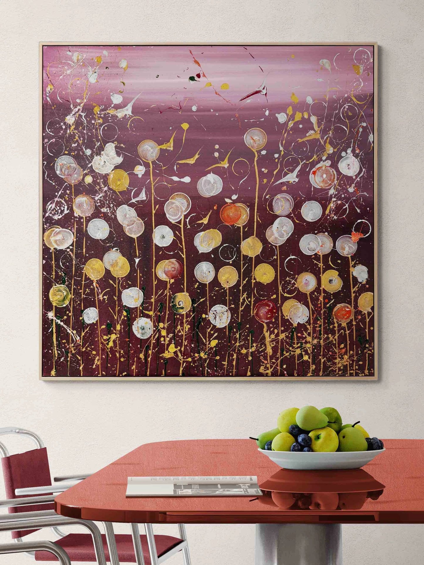 Bilinçaltı Peyzaj Yağlı Boya Tablosu