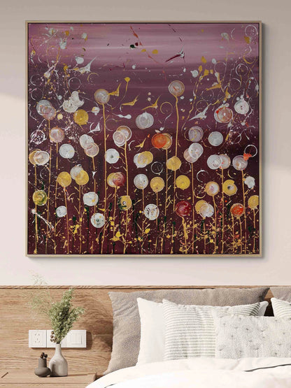 Bilinçaltı Peyzaj Yağlı Boya Tablosu