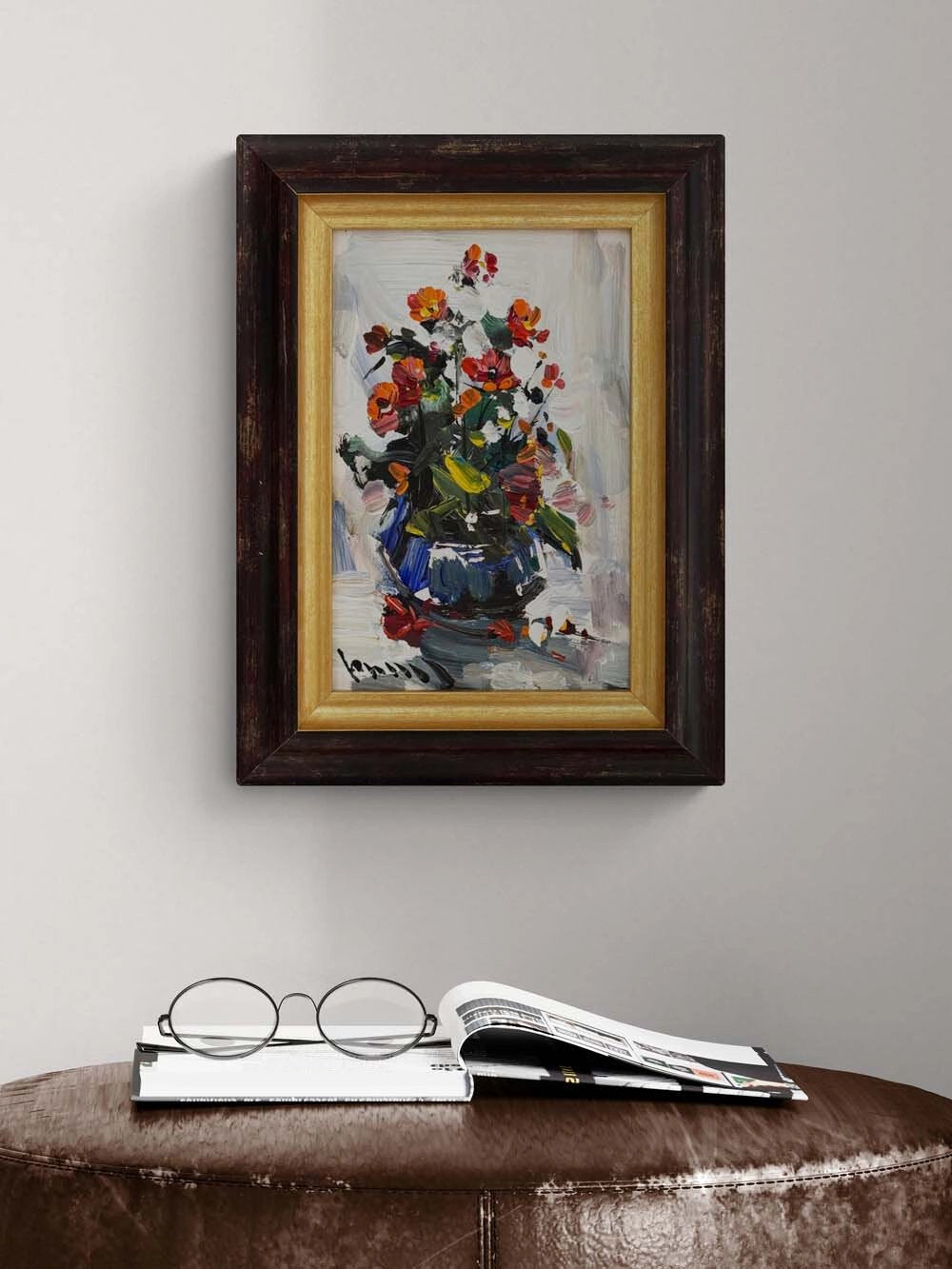 Bir Demet Düş Yağlı Boya Tablosu