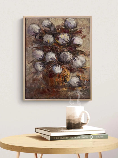 Bir Demet Pamuk Yağlı Boya Tablosu