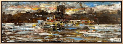 Boğazın Hüzünü Yağlı Boya Tablosu