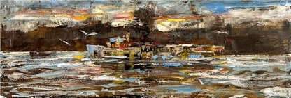 Boğazın Hüzünü Yağlı Boya Tablosu