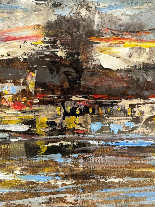 Boğazın Hüzünü Yağlı Boya Tablosu