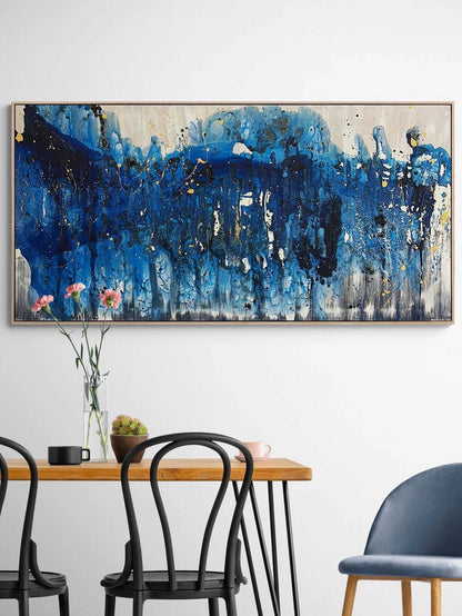 Boşlukta Bir Ses Yağlı Boya Tablosu