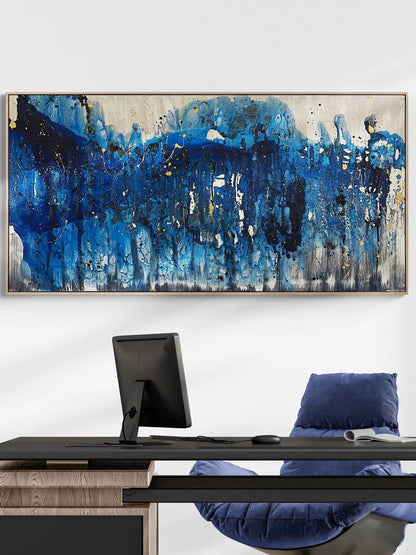 Boşlukta Bir Ses Yağlı Boya Tablosu