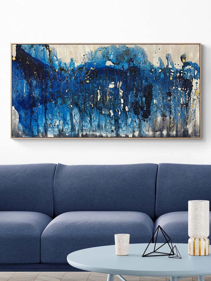 Boşlukta Bir Ses Yağlı Boya Tablosu