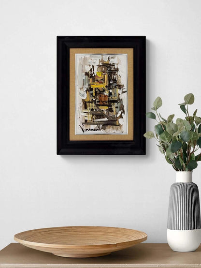 Boşlukta Işık Yağlı Boya Tablosu