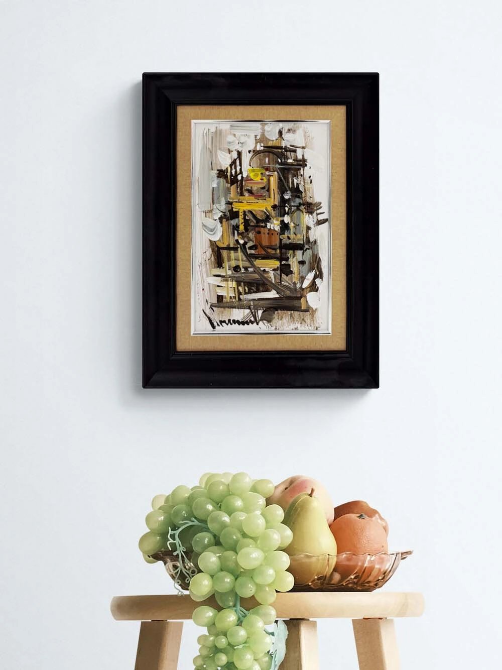 Boşlukta Işık Yağlı Boya Tablosu