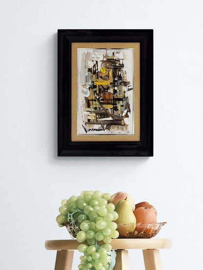 Boşlukta Işık Yağlı Boya Tablosu