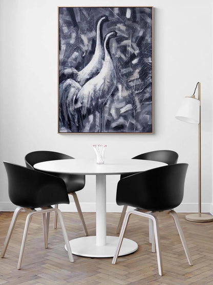 Bu Eda ve Tavır Yağlı Boya Tablosu