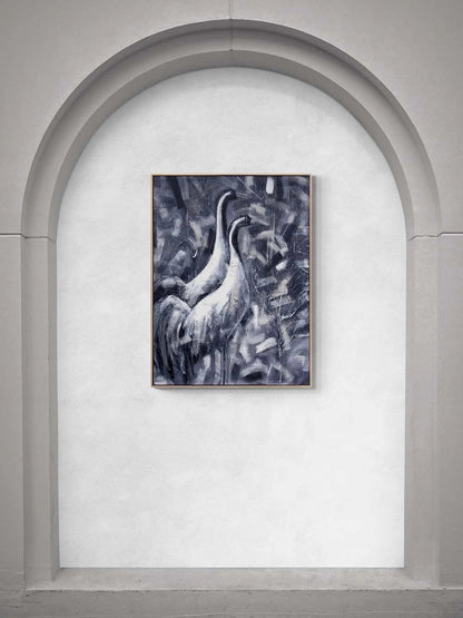 Bu Eda ve Tavır Yağlı Boya Tablosu