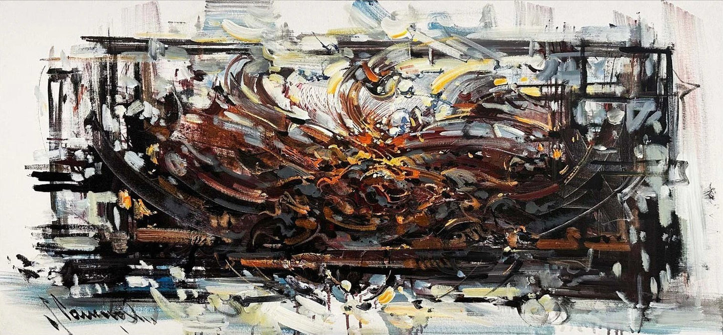 Bulanık Hatıralar Yağlı Boya Tablosu