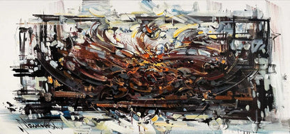 Bulanık Hatıralar Yağlı Boya Tablosu