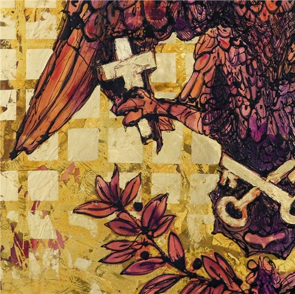 Çift Başlı Kartal Yağlı Boya Tablosu