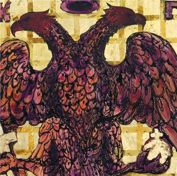 Çift Başlı Kartal Yağlı Boya Tablosu