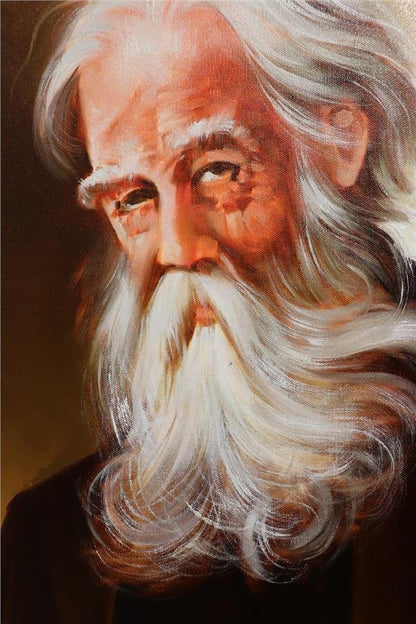 Dede Ressam Yağlı Boya Tablosu