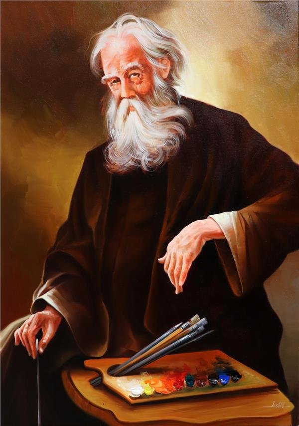 Dede Ressam Yağlı Boya Tablosu