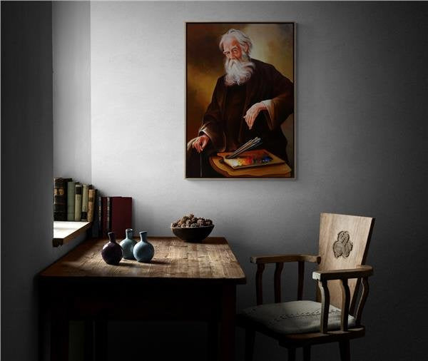 Dede Ressam Yağlı Boya Tablosu