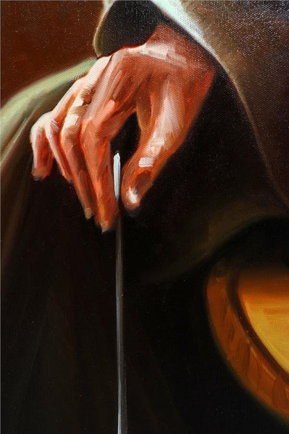 Dede Ressam Yağlı Boya Tablosu