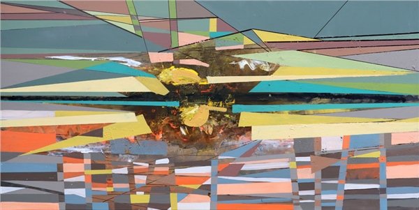 Modern Bakış Yağlı Boya Tablosu