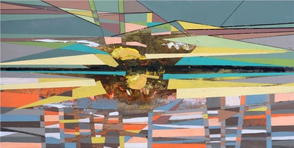 Modern Bakış Yağlı Boya Tablosu