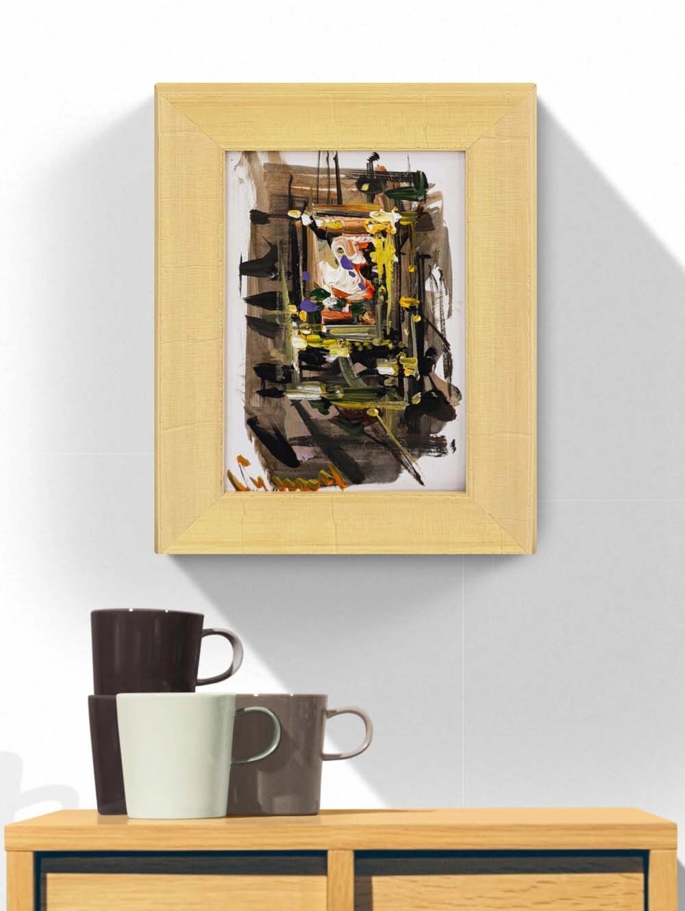 Derin Sessizlik Yağlı Boya Tablosu