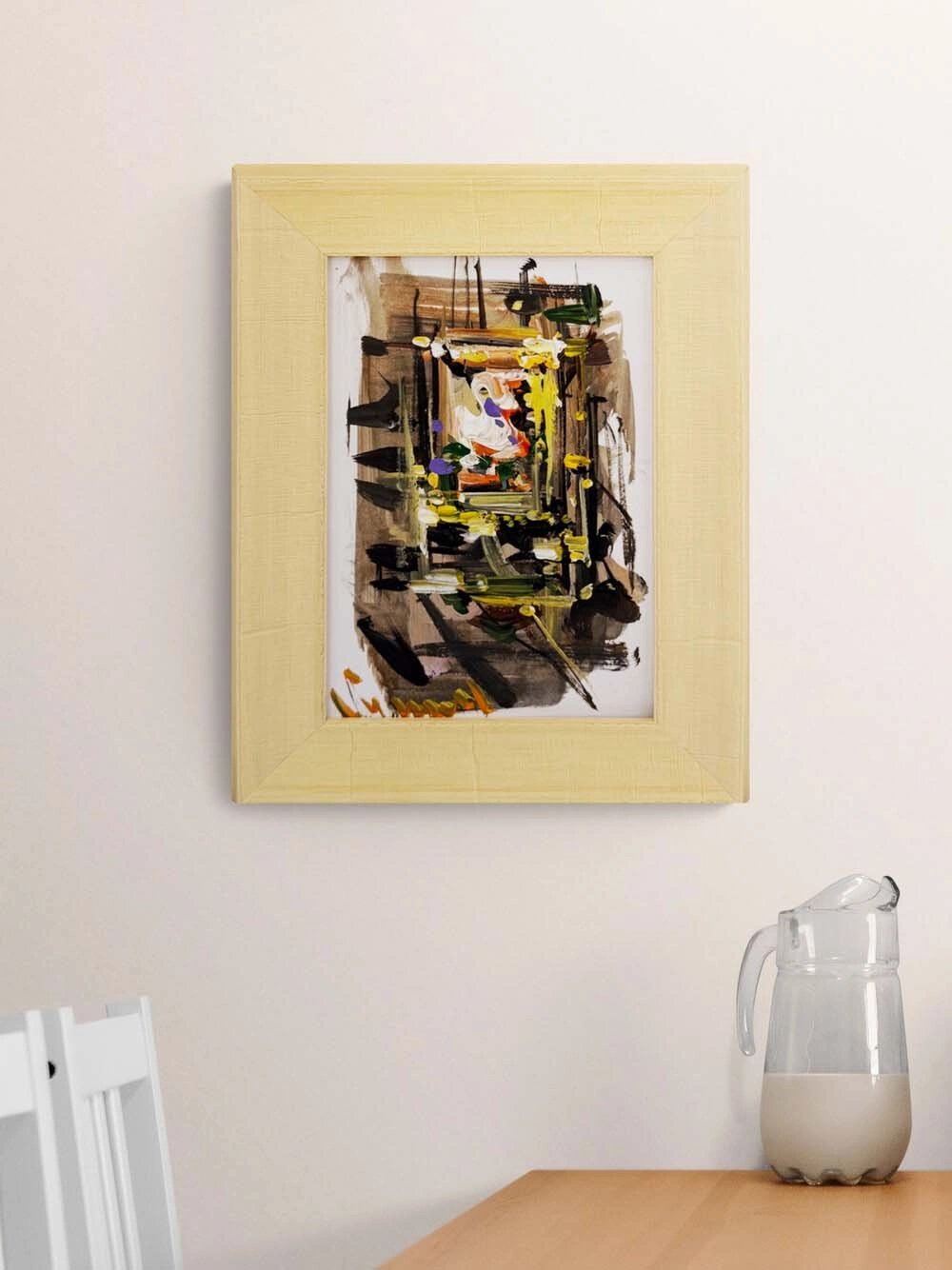 Derin Sessizlik Yağlı Boya Tablosu