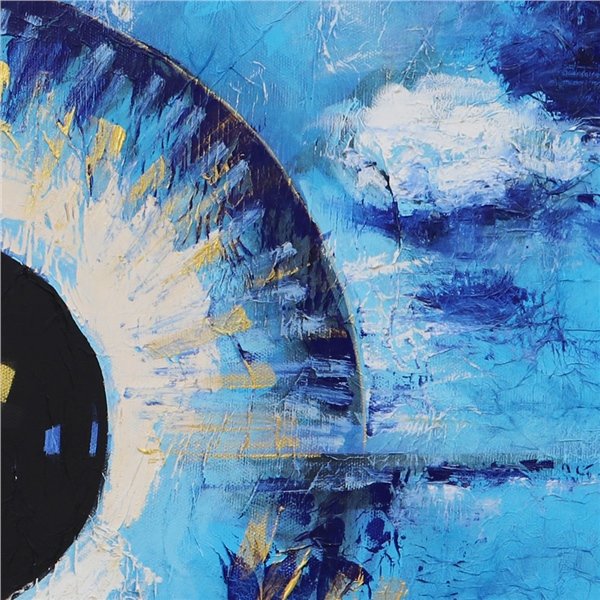 Derya Gözü Yağlı Boya Tablosu