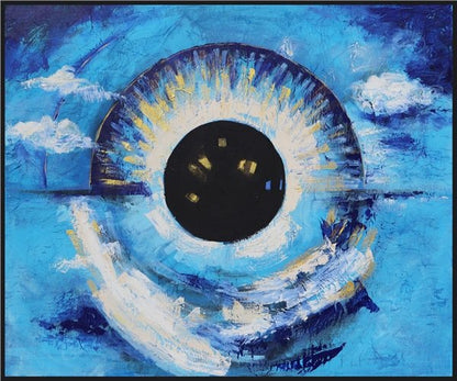 Derya Gözü Yağlı Boya Tablosu