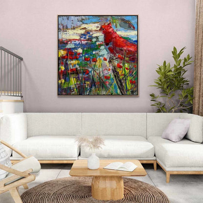 Doğanın Melodisi Yağlı Boya Tablosu