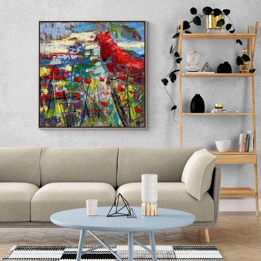 Doğanın Melodisi Yağlı Boya Tablosu