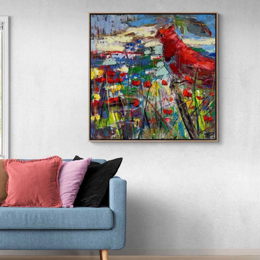 Doğanın Melodisi Yağlı Boya Tablosu