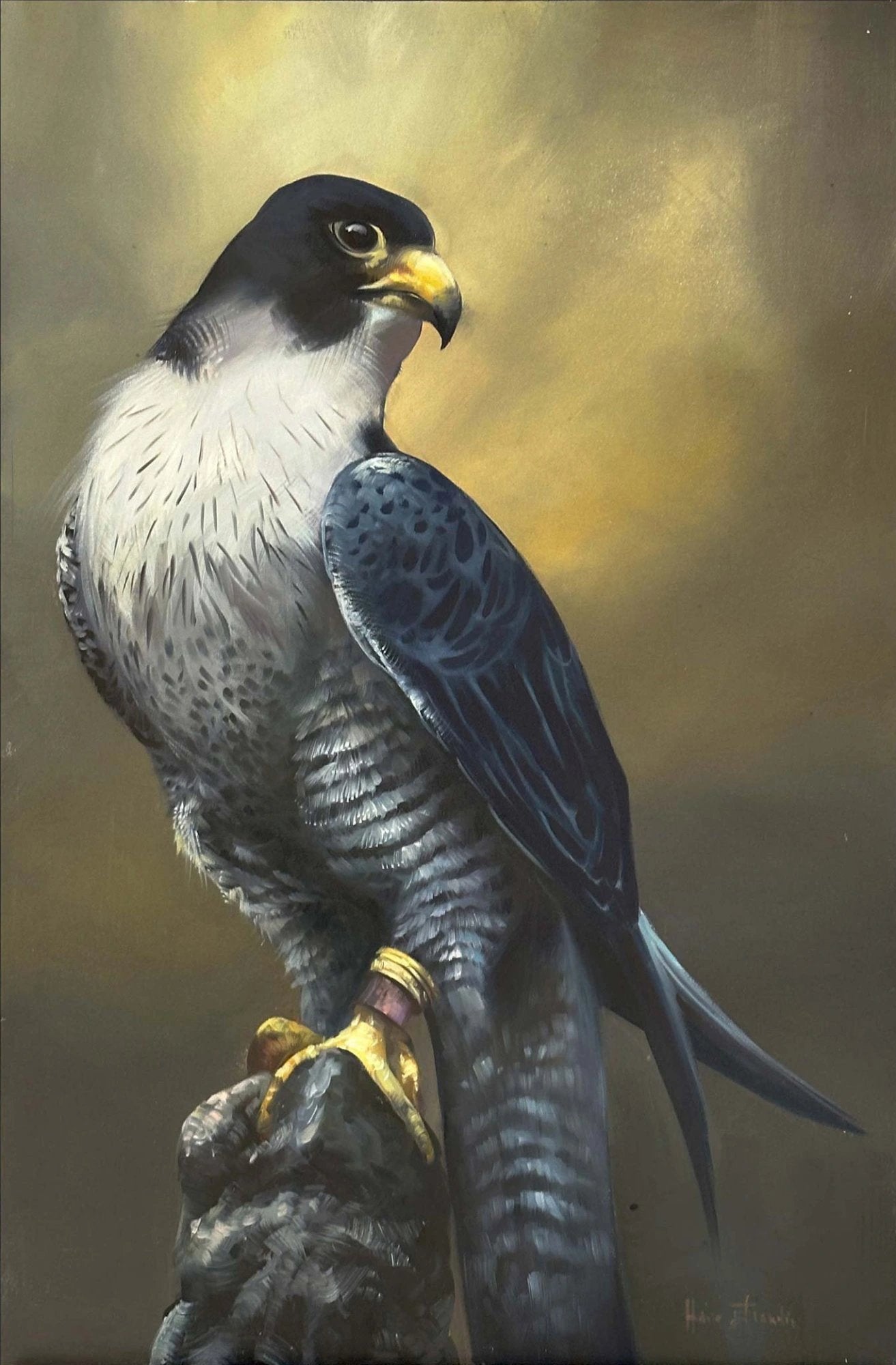 Doğan’ın Sessizliği Yağlı Boya Tablosu