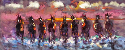 Dörtnala Hayaller Yağlı Boya Tablosu