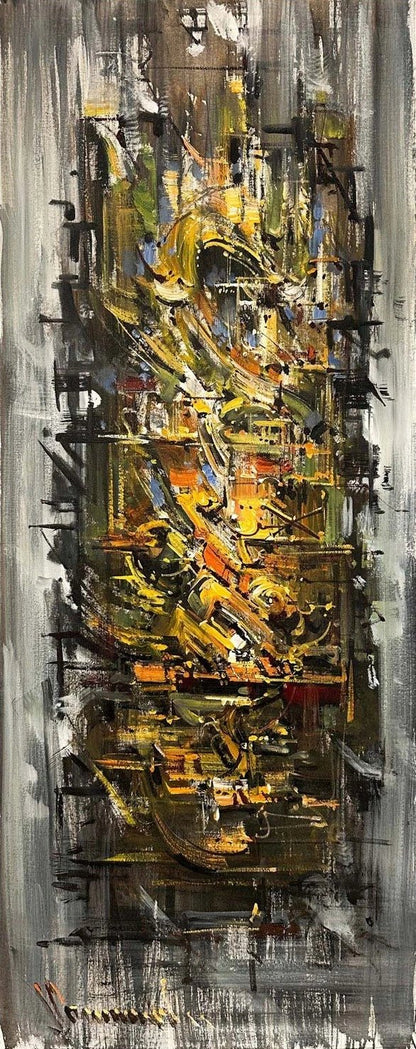 Düşlerin Akışı Yağlı Boya Tablosu