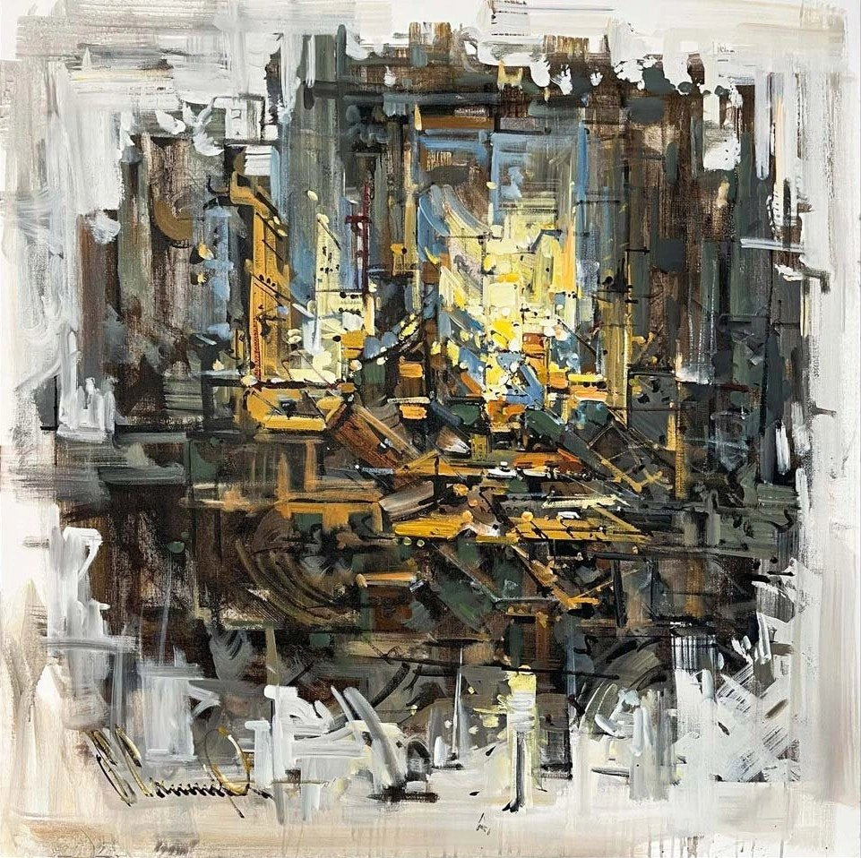 Duyguların Evrimi Yağlı Boya Tablosu