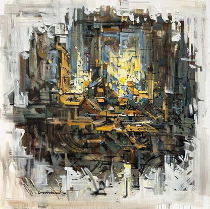 Duyguların Evrimi Yağlı Boya Tablosu