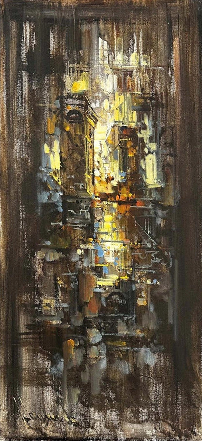 Enerjinin Döngüsü Yağlı Boya Tablosu