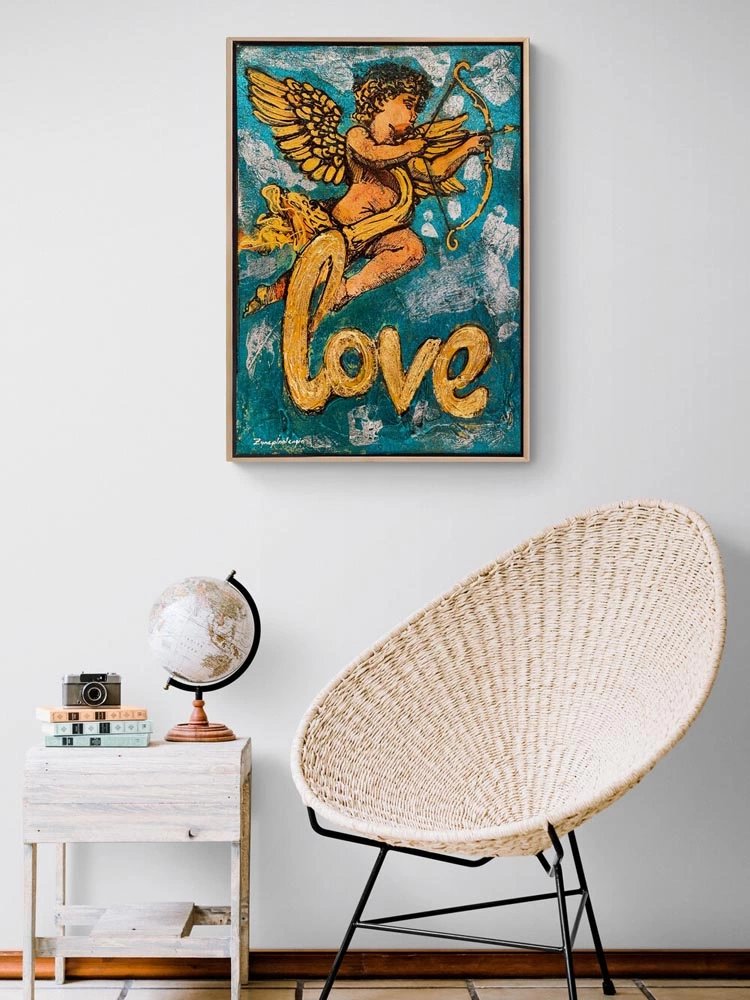 Eros'un Oku Yağlı Boya Tablosu