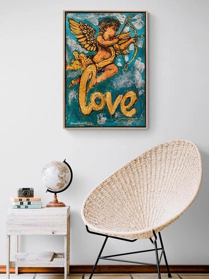 Eros'un Oku Yağlı Boya Tablosu