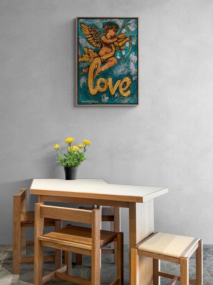 Eros'un Oku Yağlı Boya Tablosu