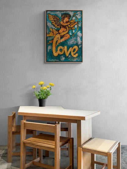 Eros'un Oku Yağlı Boya Tablosu