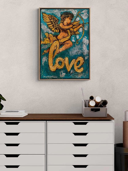 Eros'un Oku Yağlı Boya Tablosu