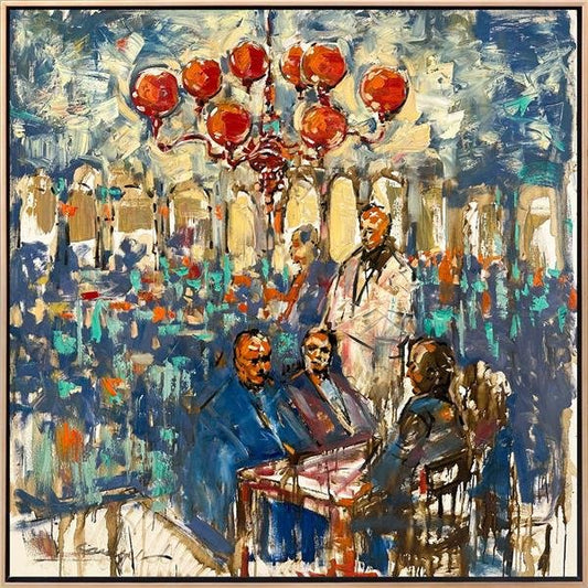 Eski Dostlar Yağlı Boya Tablosu