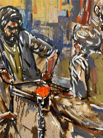 Eski Zamanlar Yağlı Boya Tablosu