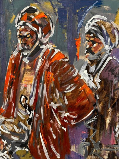 Eski Zamanlar Yağlı Boya Tablosu