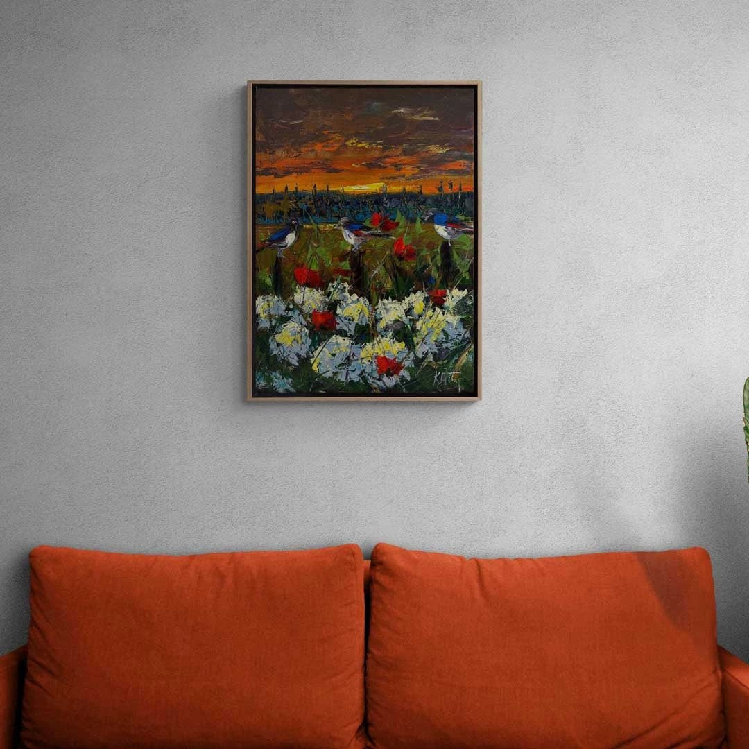 Eşsiz Uyum Yağlı Boya Tablosu