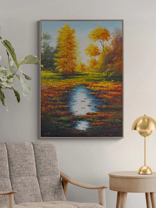 Eylül’ün Renkleri Yağlı Boya Tablosu