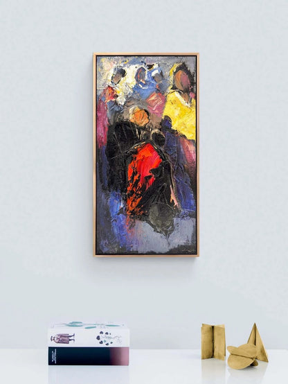 Figüratif Renkler Yağlı Boya Tablosu