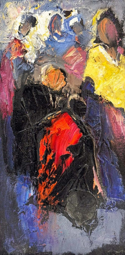 Figüratif Renkler Yağlı Boya Tablosu